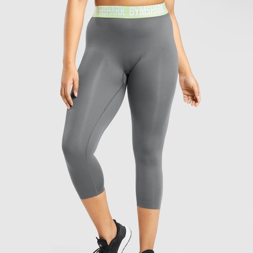 Gymshark Gray Cropped Leggings